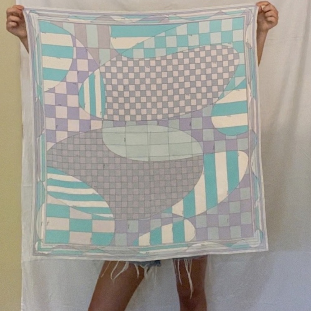 Vintage Emilio Pucci Silk Scarf